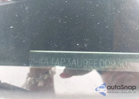 2014 Mitsubishi Outlander Sport Es из США, поврежденный, VIN 4A4AP3AU9EE009303